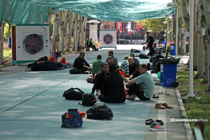 اسکان و ساماندهی زائران  در ایام  وداع