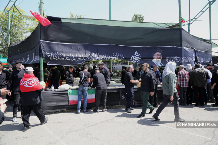 اسکان و ساماندهی زائران  در ایام  وداع