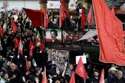تصاویر هوایی از انبوه جمعیت تشییع کننده رهبر شهید انقلاب ؛ببینید