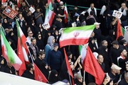 حضور اسحاق جهانگیری در مراسم تشییع رهبر شهید+ عکس  | وزیر فرهنگ هم در مراسم حاضر شد