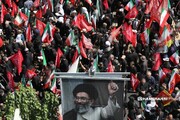 واکنش خبرنگار ضد ایرانی کانال ۱۵ اسرائیل به تشییع رهبر شهید انقلاب