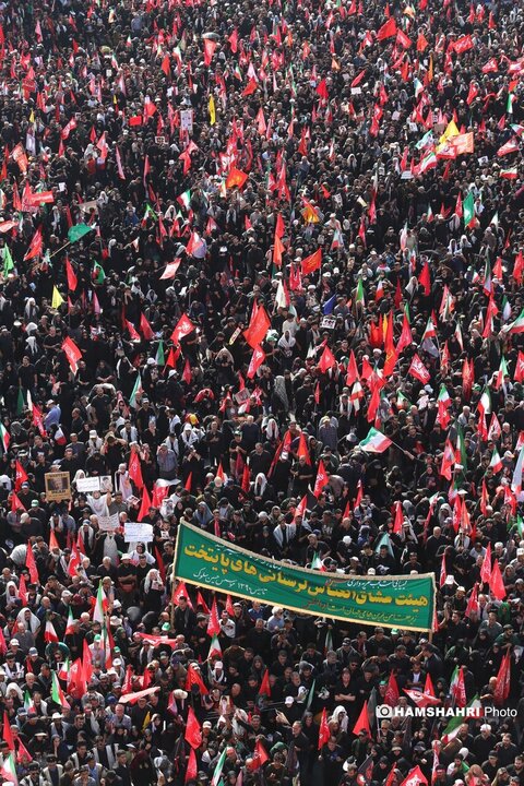 مراسم تشییع پیکر مطهر رهبر شهید انقلاب