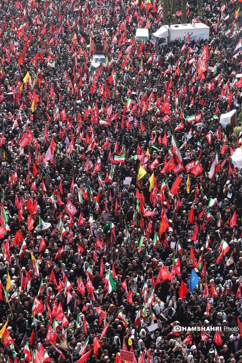 مراسم تشییع پیکر مطهر رهبر شهید انقلاب