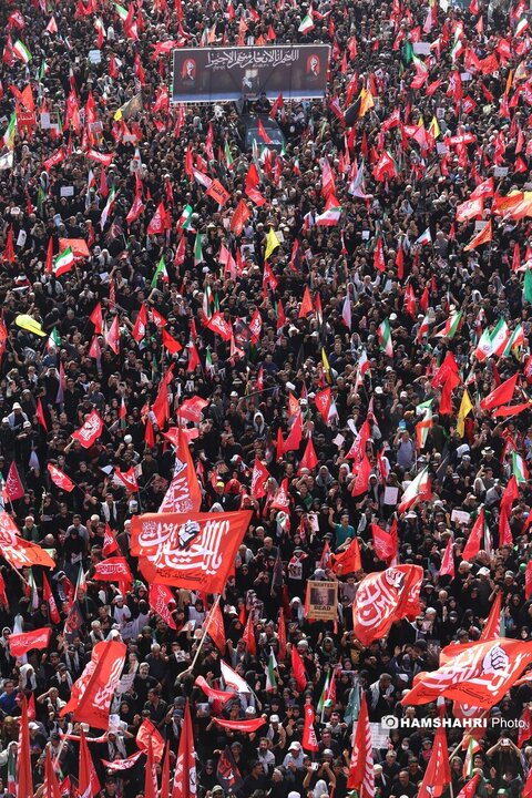 مراسم تشییع پیکر مطهر رهبر شهید انقلاب