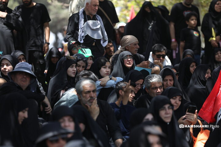 مراسم تشییع پیکر مطهرآیت‌الله سیّدعلی خامنه‌ای در تهران