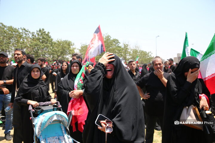 مراسم تشییع پیکر مطهرآیت‌الله سیّدعلی خامنه‌ای در تهران