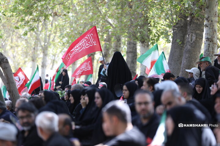 مراسم تشییع پیکر مطهرآیت‌الله سیّدعلی خامنه‌ای در تهران