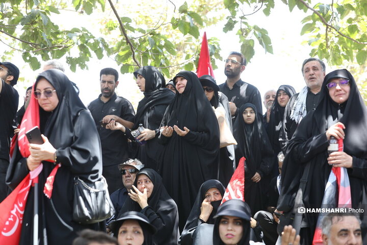 مراسم تشییع پیکر مطهرآیت‌الله سیّدعلی خامنه‌ای در تهران