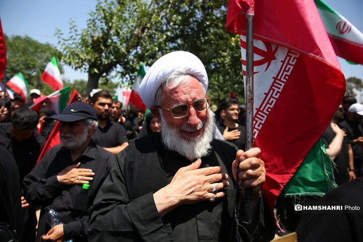 مراسم تشییع پیکر مطهرآیت‌الله سیّدعلی خامنه‌ای در تهران