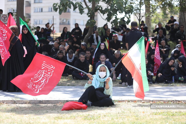 مراسم تشییع پیکر مطهرآیت‌الله سیّدعلی خامنه‌ای در تهران
