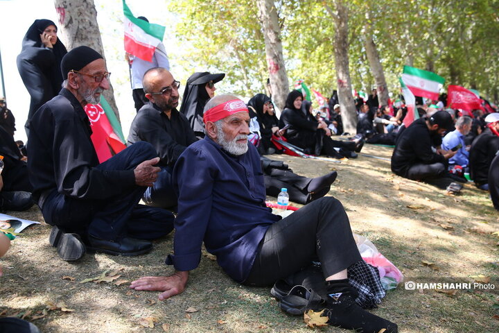 مراسم تشییع پیکر مطهرآیت‌الله سیّدعلی خامنه‌ای در تهران