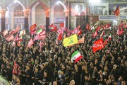 حضور جمعیت بی پایان عاشقان رهبر شهید انقلاب در قم