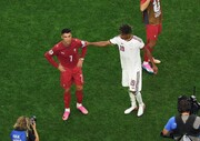 صحنه احساسی دلداری یامال به رونالدو + عکس