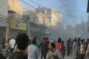 انفجار خودرو در نزدیکی اقامتگاه رئیس‌جمهور فرانسه در دمشق | تصاویر