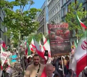 سنگ تمام ایرانیان در غربت؛ وداعی باشکوه با آقای شهید ایران در آلمان