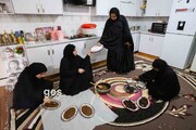 تصاویر بدرقه‌ رهبر شهید به رسم زنان عرب ؛ ببینید