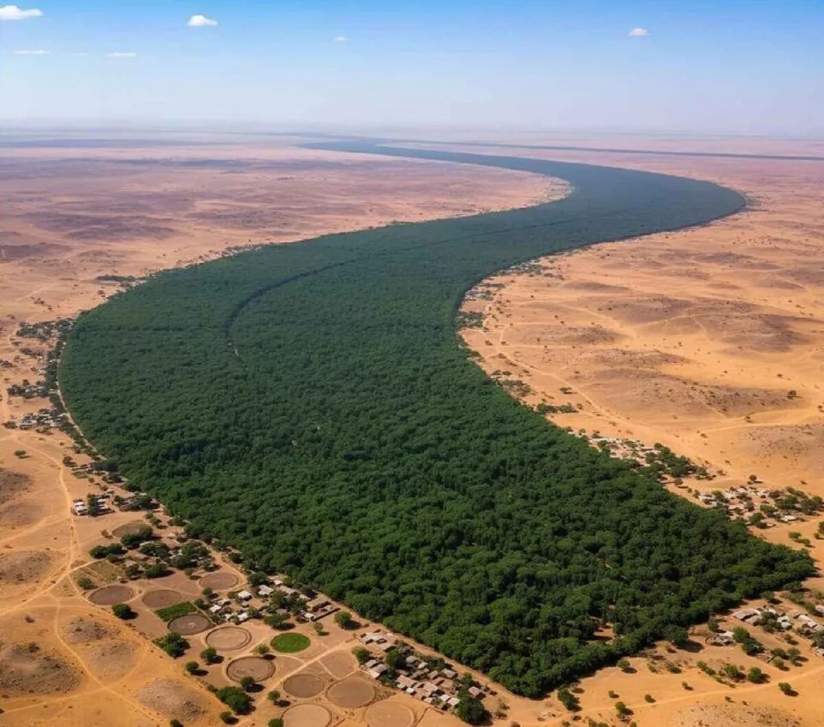 دیوار سبز ۸۰۰۰ کیلومتری آفریقا برای نجات زمین + تصاویر