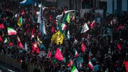 پیکر مطهر امام مجاهد شهید در میان دلدادگان عراقی