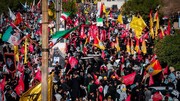 خیابان‌های نجف مملو از جمعیت در تشییع امام شهید | عراق؛ میزبان وداعی که تاریخ فراموش نخواهد کرد