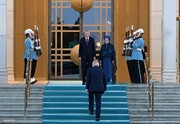 خوش‌وبش گرم ترامپ با امینه اردوغان | تصاویر