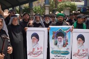 حال و هوای مردم کربلا در انتظار رسیدن پیکر امام شهید| تصاویر