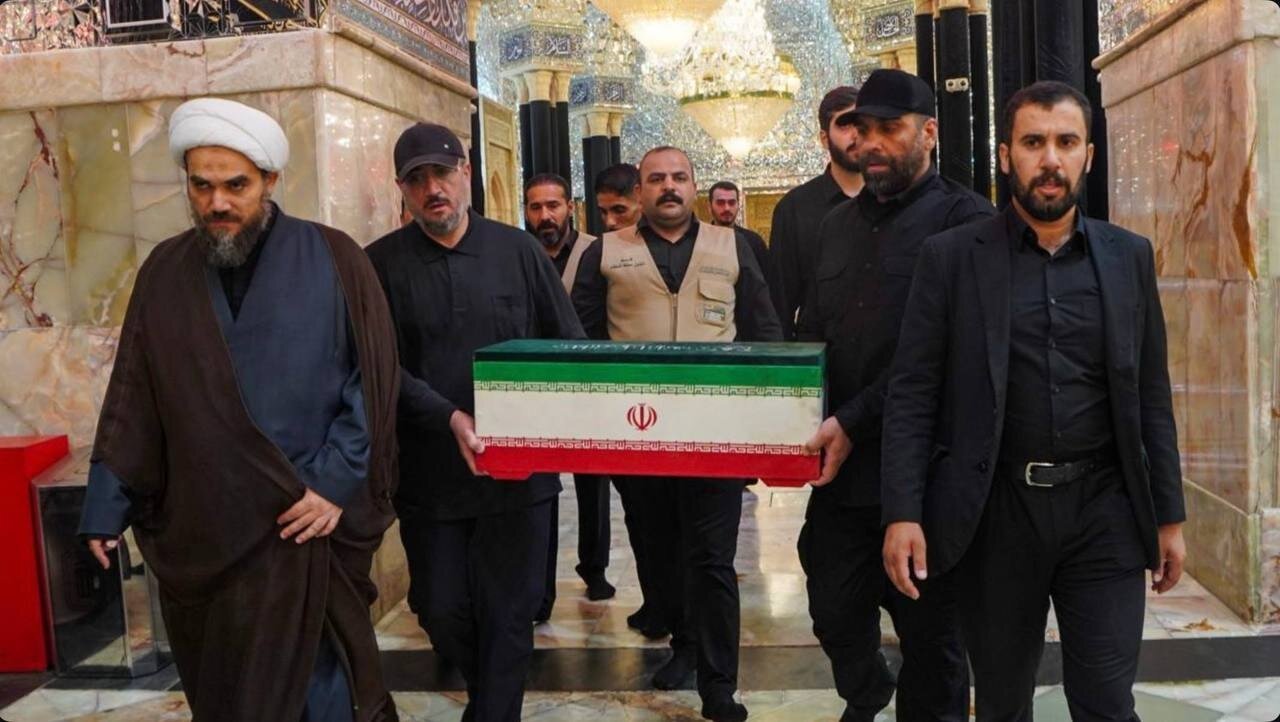 پدر و دختر به پابوسی علمدار رفتند+ تصاویر