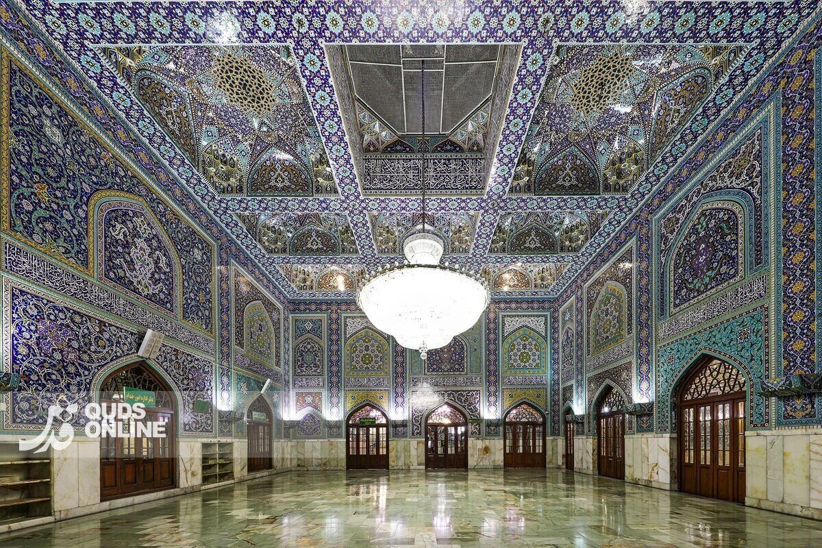 محل دقیق دفن رهبر شهید انقلاب / رواق دارالذکر حرم مطهر رضوی کجاست؟ +عکس