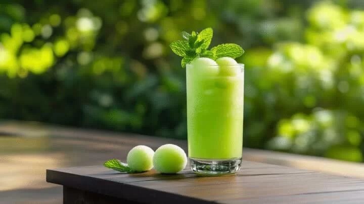 طالبی را این بار به شیوه ای متفاوت نوش جان کنید