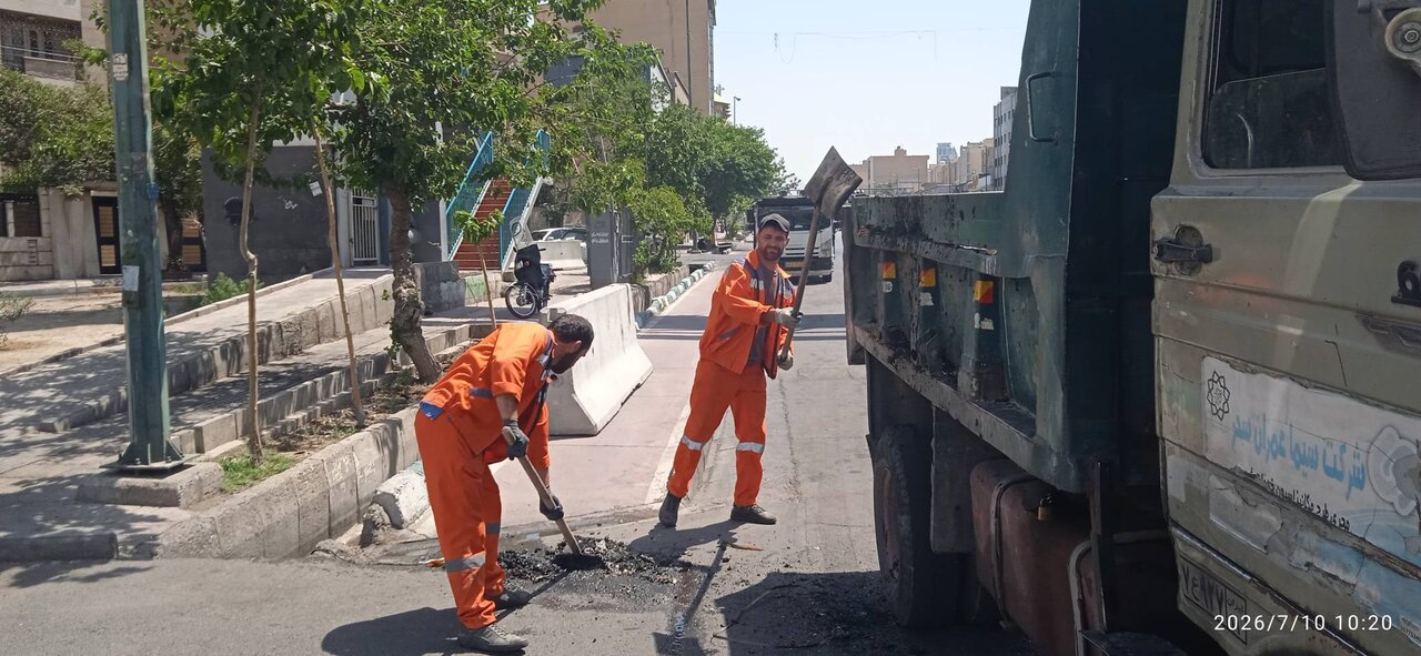 چه خبر از مناطق؟ / از مرمت ضربه گیر بزرگراه ها تا نصب سیستم آبیاری قطره ای در پایتخت