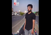 خدا شاهده نمی‌دونستم رهبر نماز می‌خونه! + ویدئو | صحبت های جالب جوان معترض در فتنه ۸۸