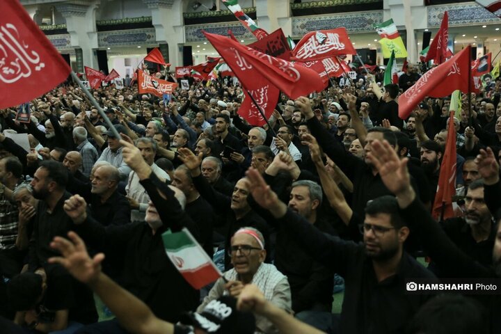 مراسم بزرگداشت آقای شهید ایران در مصلی تهران
