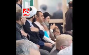 سینه زنی سید مجتبی خامنه‌ای در یک مسجد | ویدئو