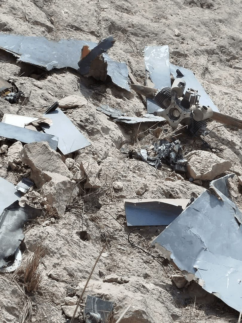تصاویر انهدام پهپاد آمریکایی «لوکاس» در آسمان بندرعباس تصاویر انهدام پهپاد آمریکایی «لوکاس» در آسمان بندرعباس