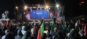 بزرگداشت رهبر شهید در میدان ولیعصر برگزار شد
