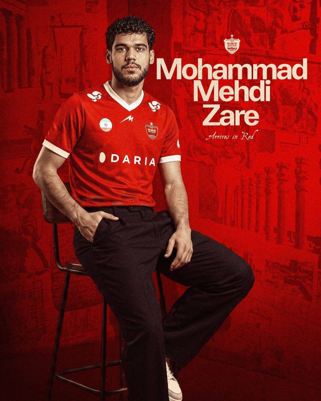 فوری | لژیونر اروپایی رسما به پرسپولیس پیوست +‌عکس