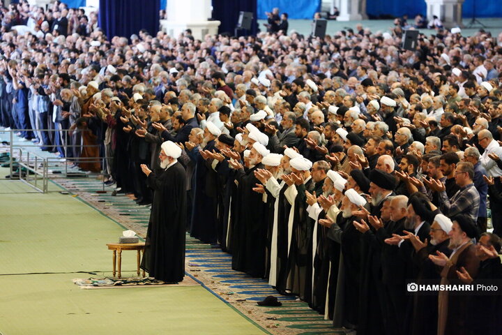 نماز جمعه تهران به امامت حجت الاسلام حاج علی اکبری