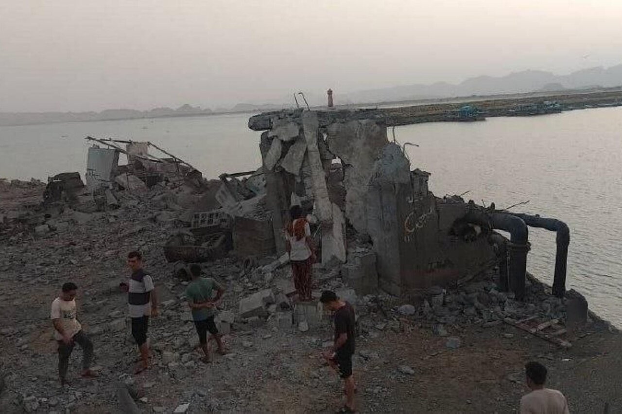 حمله به آب شیرین کن- جاسک