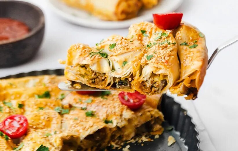 طرز تهیه بورک گوشت ترکیهای بورک