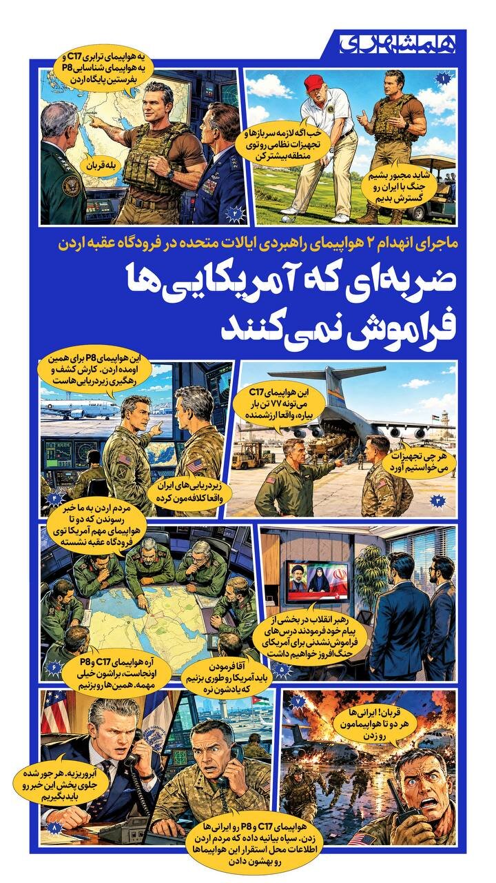 ضربه ای که آمریکایی ها فراموش نمی کنند | عکس