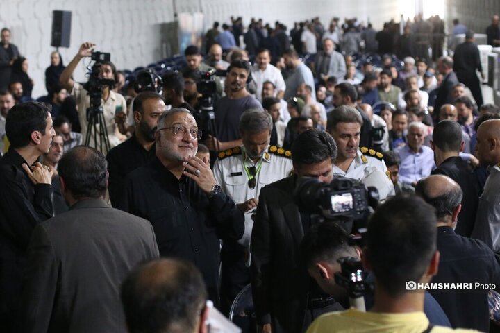 افتتاح زیر گذر میدان سپاه