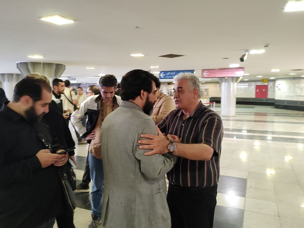 بازدید سخنگوی شهردار از ایستگاه‌های مترو
