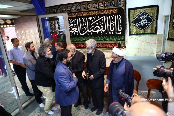 مراسم بزرگداشت رهبر شهید ایران توسط اصحاب رسانه