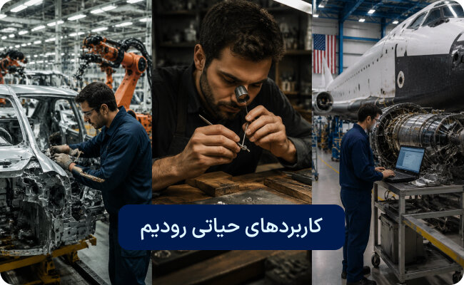 کاربردهای حیاتی رودیم