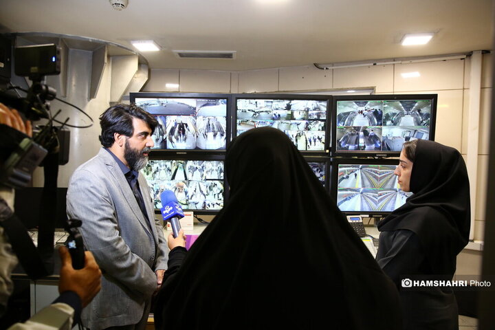 بازدید سخنگوی شهرداری تهران از مترو ولیعصر