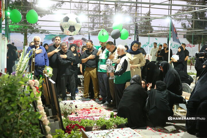 جشن تولد برای شهید فوتبالیست