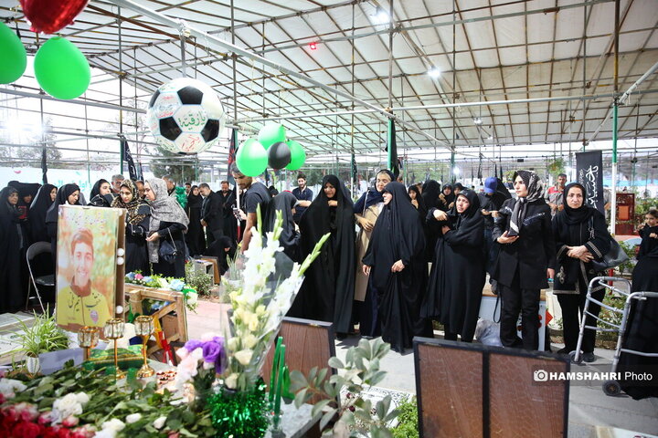 جشن تولد برای شهید فوتبالیست