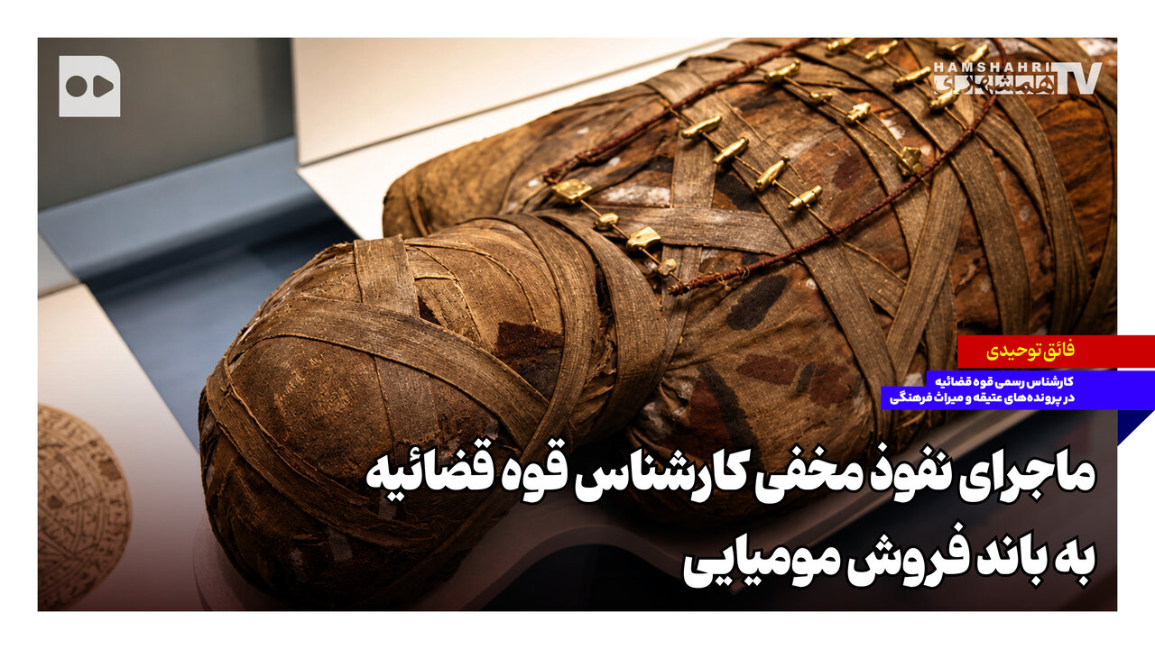 ماجرای نفوذ مخفی کارشناس قوه قضائیه به باند فروش مومیایی