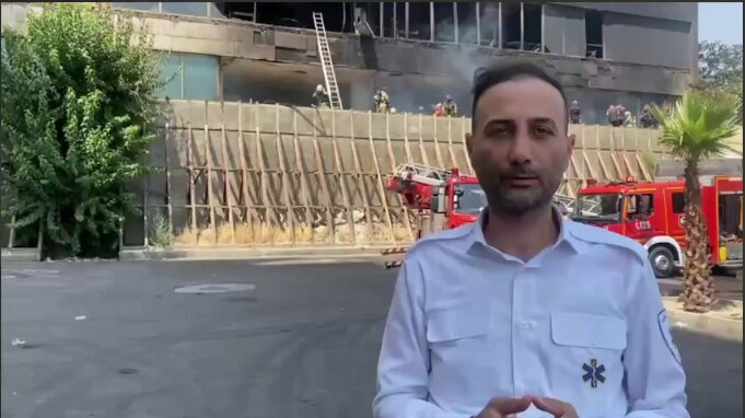 جدیدترین خبر درباره وضعیت مسافران هتل + ویدئو | توضیحات سخنگوی اورژانس تهران