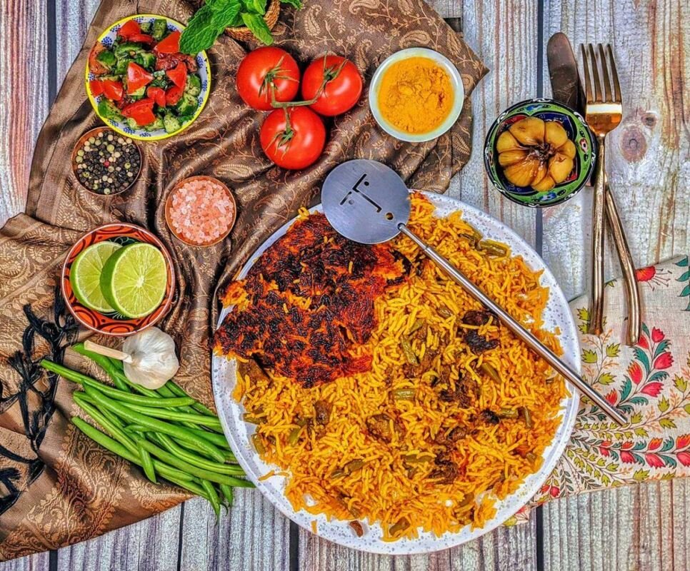 چگونه برای ۴ نفر لوبیا پلو بپزیم؟ ؛ راز خوشمزه شدن لوبیا پلو لوبیاپلو