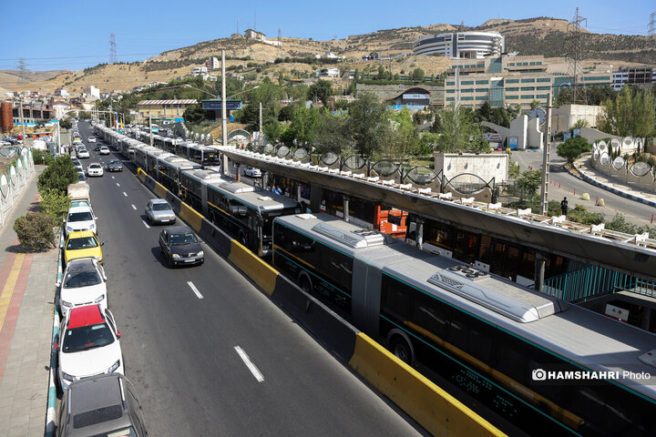رونمایی از 20 دستگاه اتوبوس جدید دیزلی